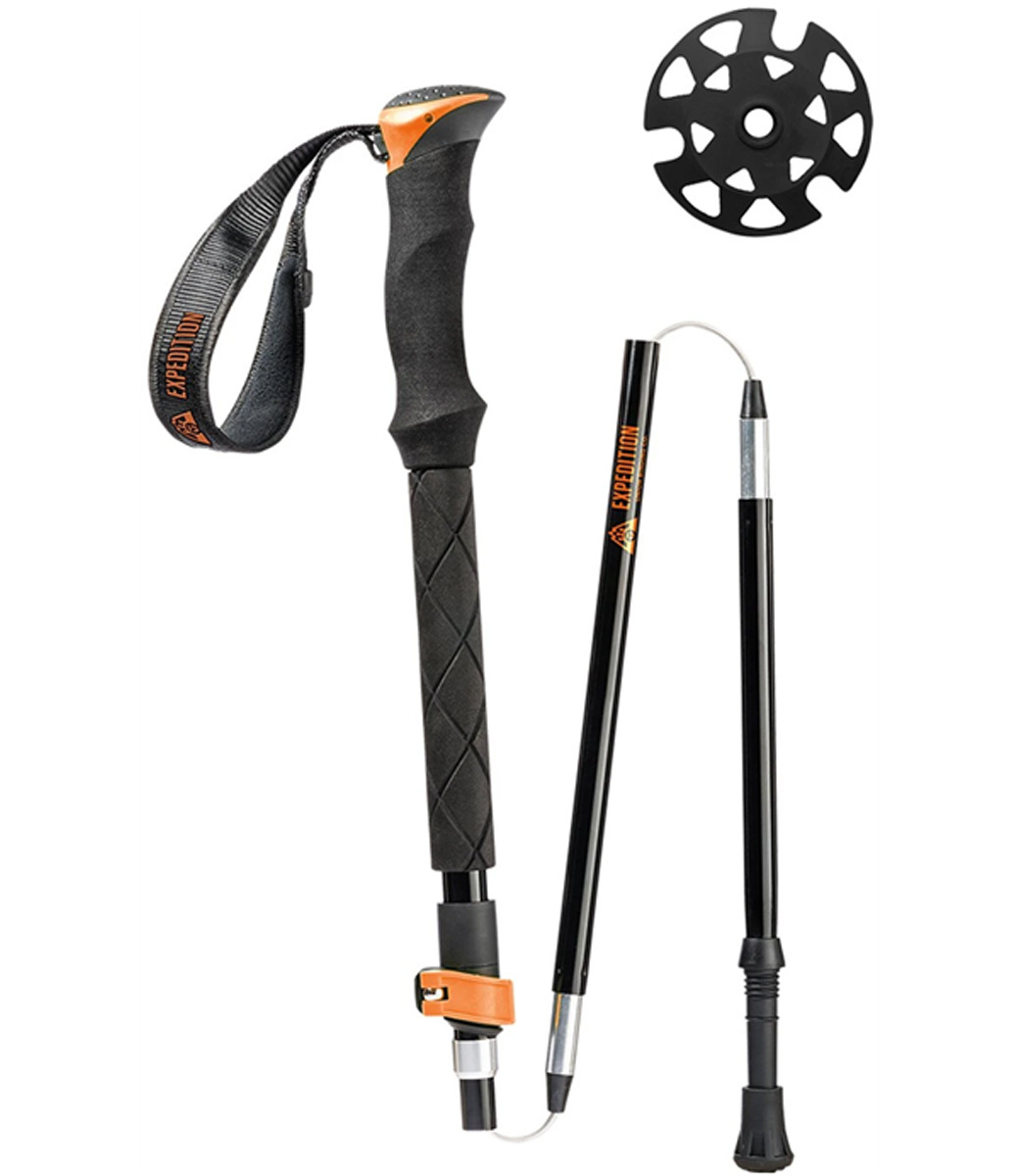 Aluminium Orange Touring Poles (110-135 cm)