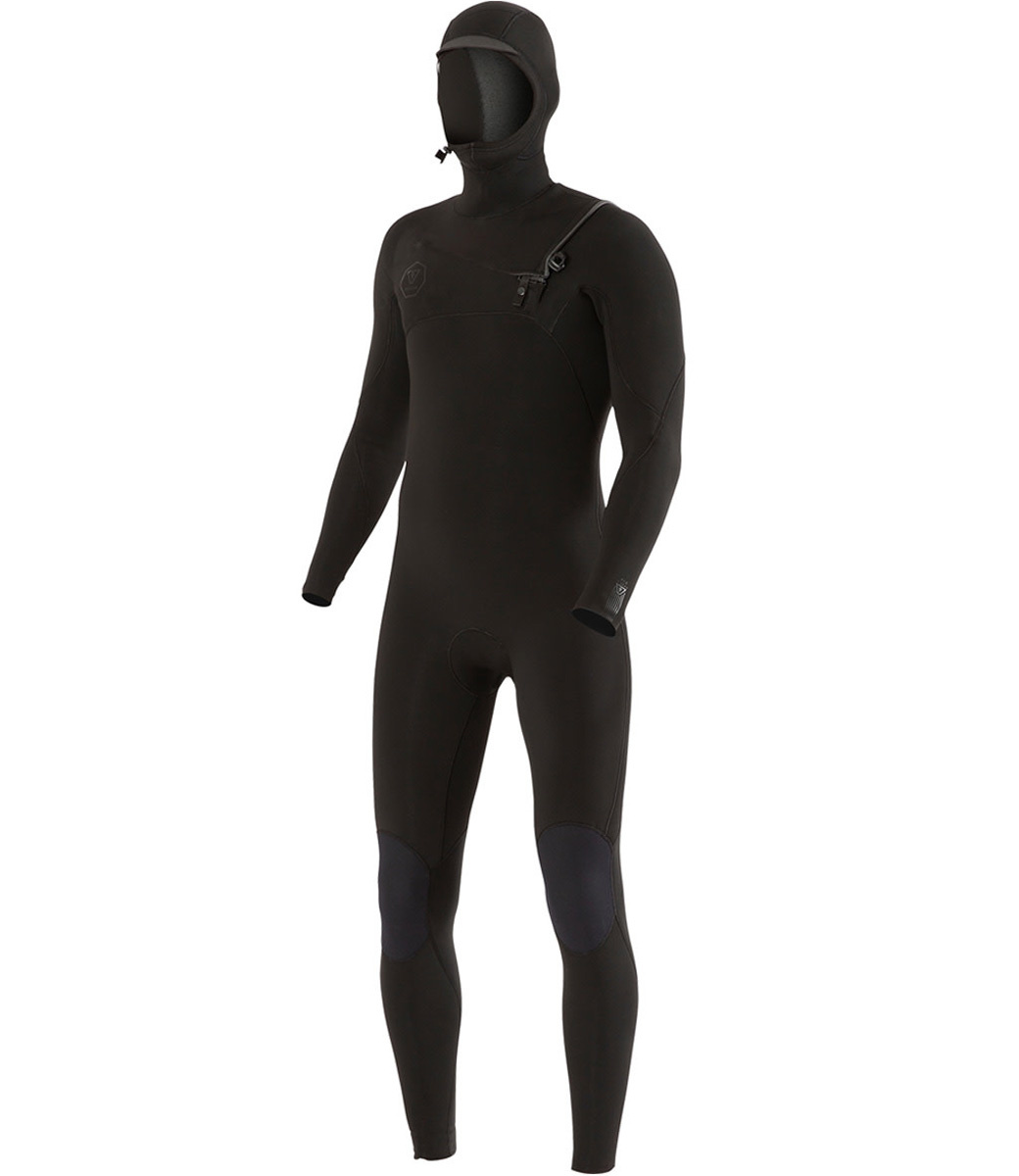 Seven Seas 5-4-3 Stealth Hooded Chest Zip Wetsuit