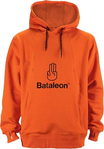 Delta Snowproof Orange Snowboard Hoodie