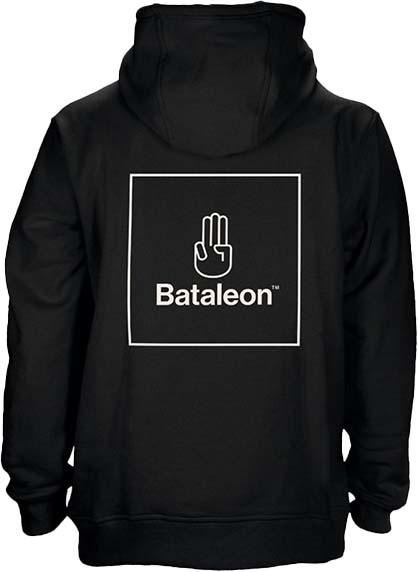 Basic Pullover Black Snowboard Hoodie