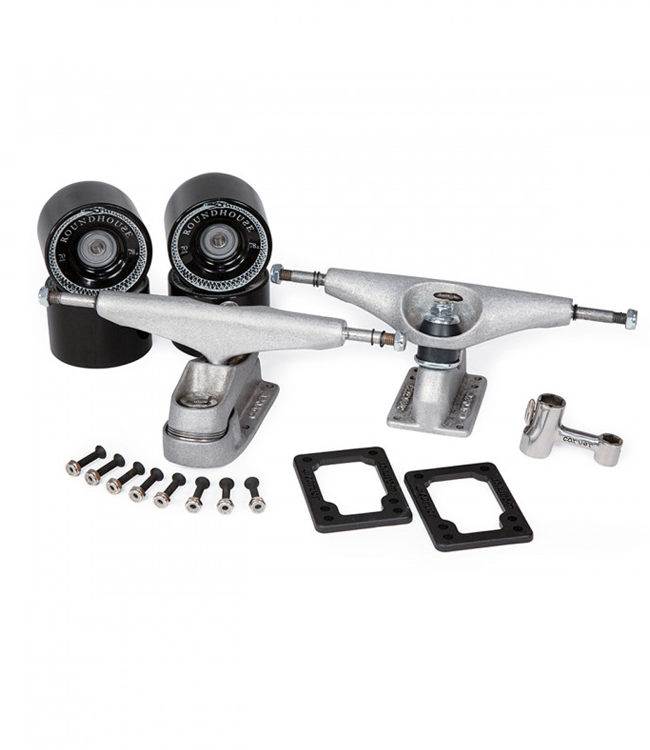 C7 Raw 9" Surfskate Trucks + Wheels Kit