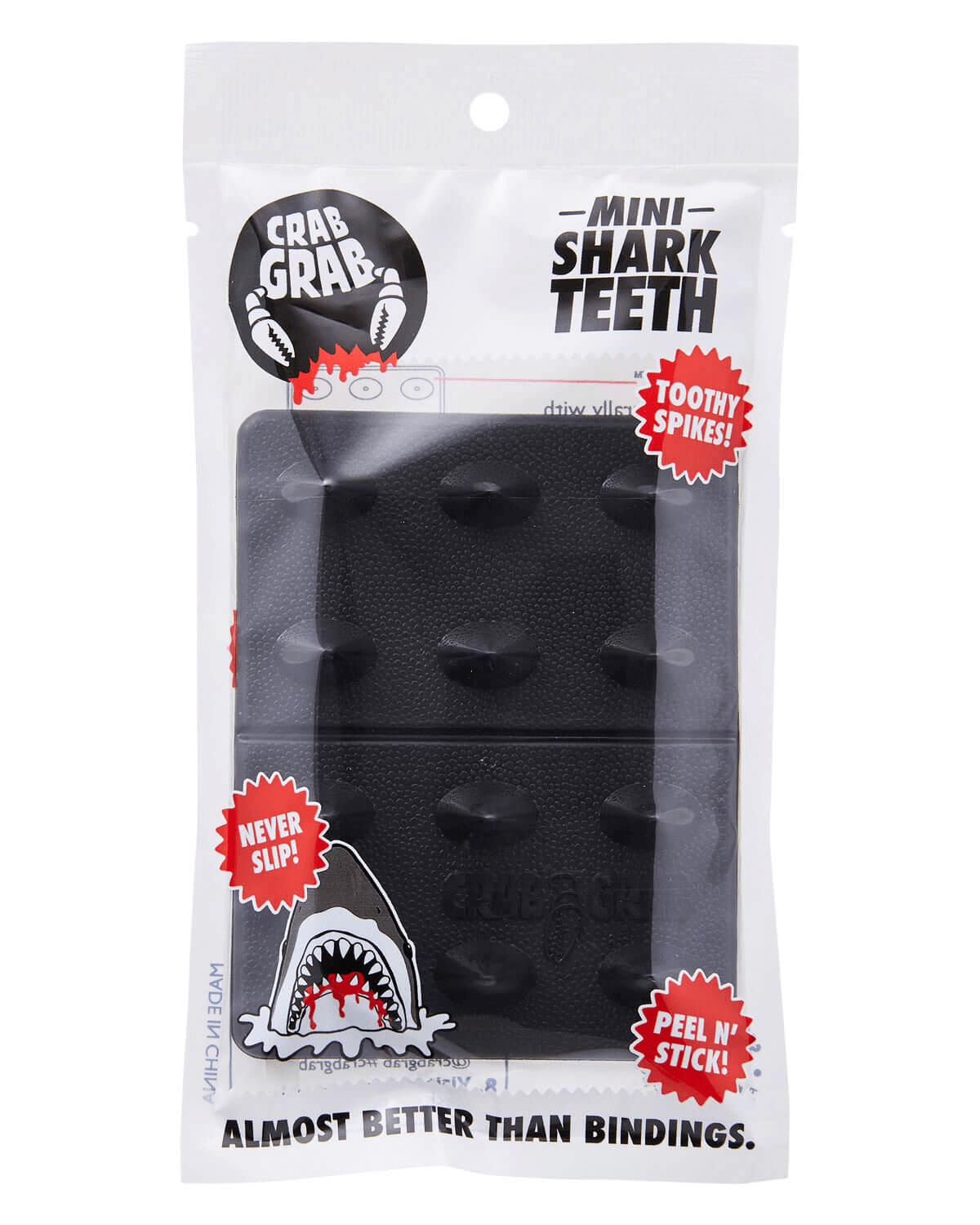 Mini Shark Teeth Black