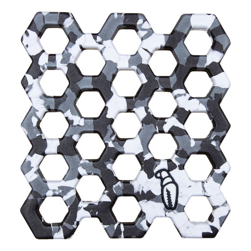 Crab Trab Black/ White Swirl Snowboard Traction 2023