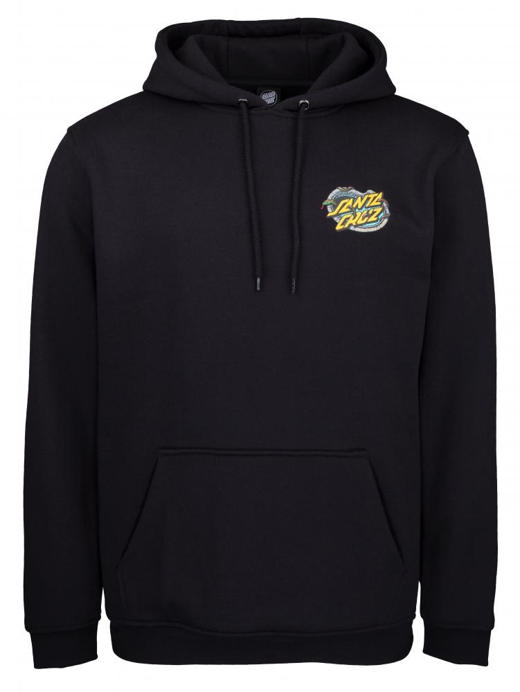 Pool Snakes Hand Black Hoodie