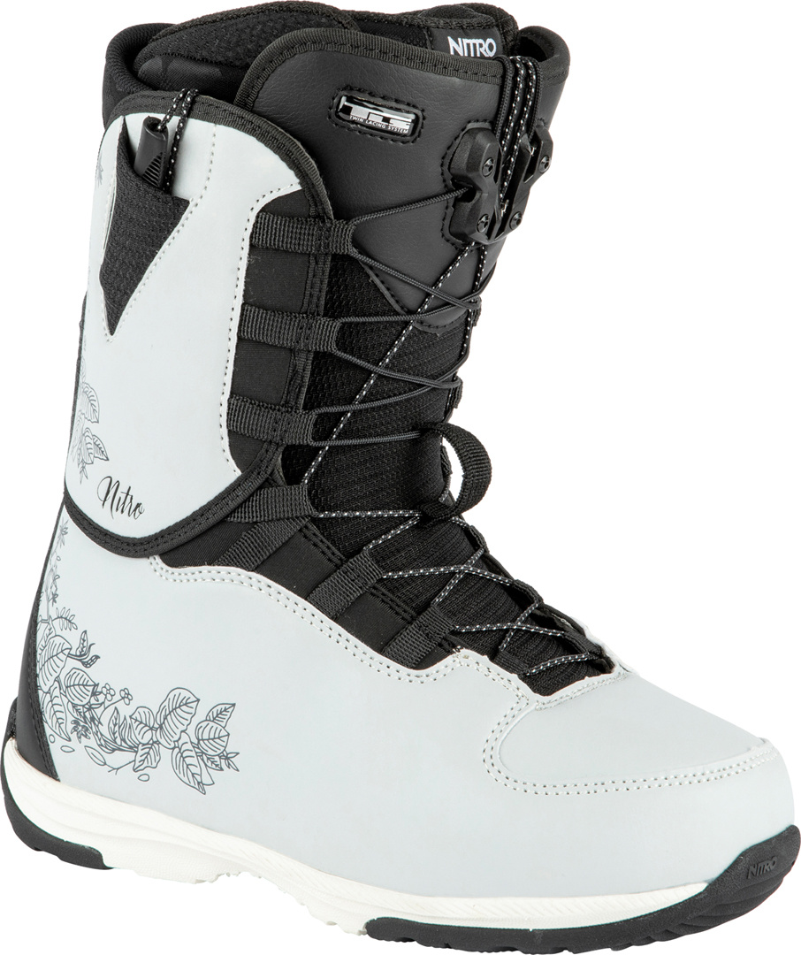Futura TLS WMS 2022 Snowboard Boots Black White