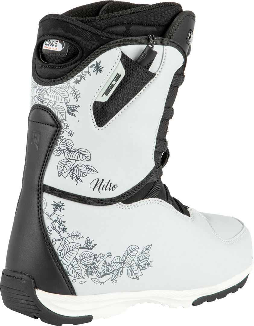 Futura TLS WMS 2022 Snowboard Boots Black White