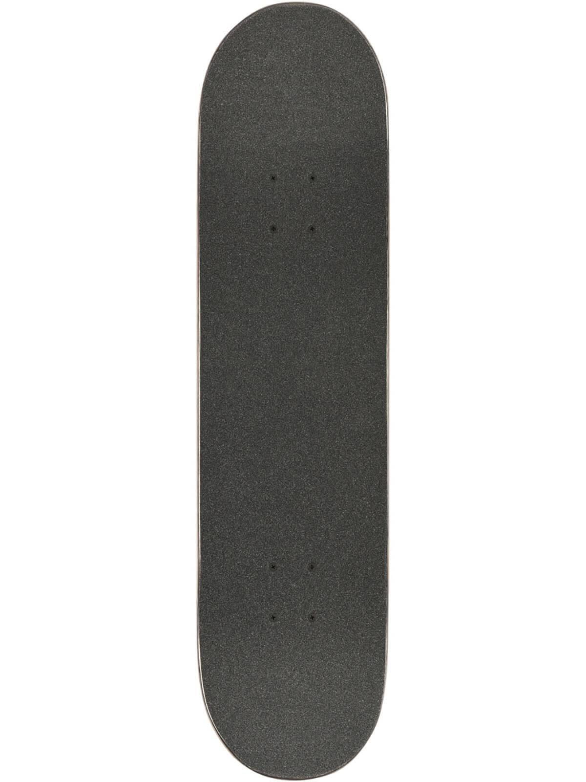 8.0" G0 Block Serif White/Red Skateboard Complete
