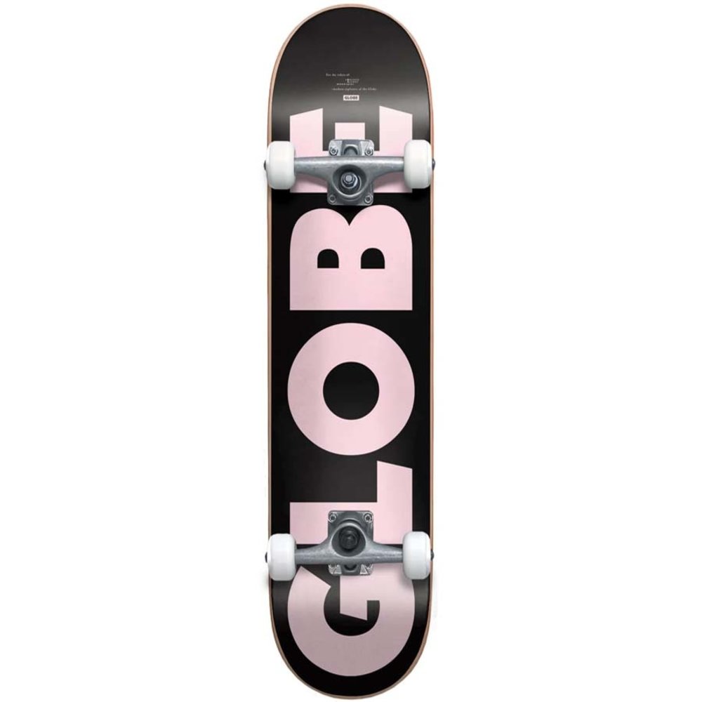 Body Glove 8" G0 Fubar Pink Black Skateboard Complete