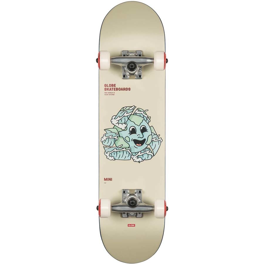7.0" Kids Environmentalist Mini Cycle Skateboard Complete 2022