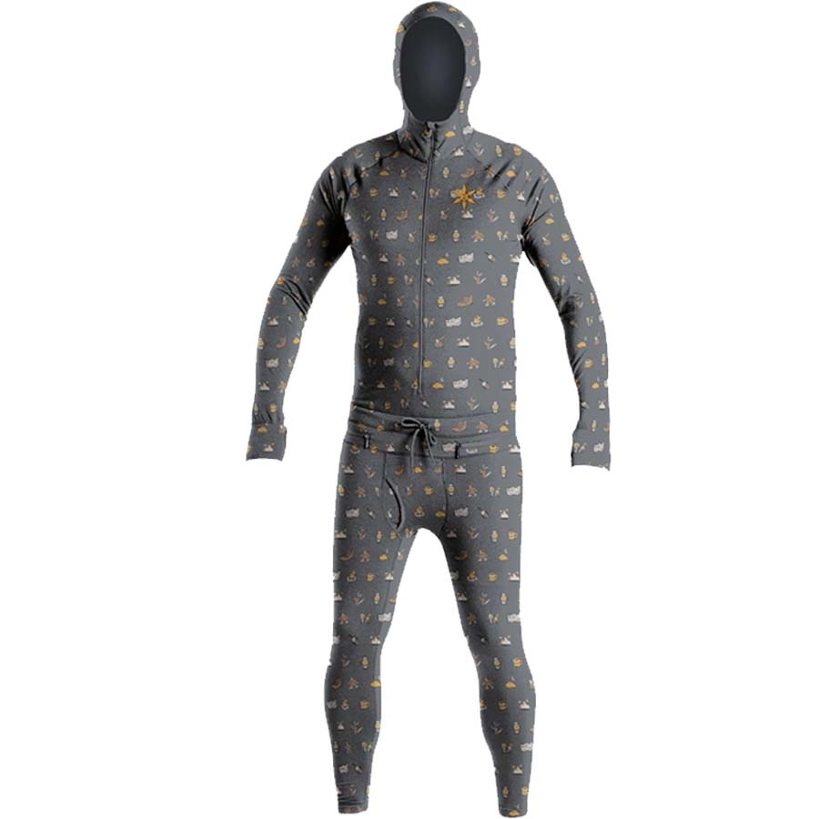 Classic Ninja Suit Grey Camp Print