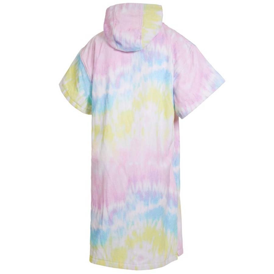 Poncho Velours AOP Rainbow