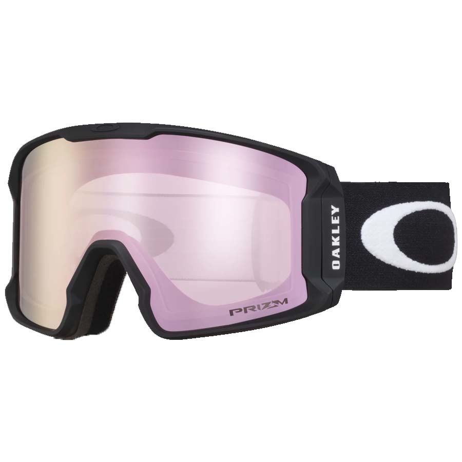 Line Miner XL Matte Black Prizm Hi Pink Iridium Snow Goggle