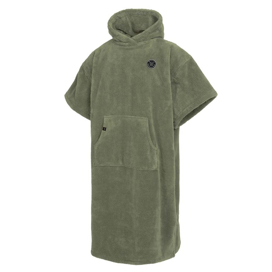 Poncho Teddy Olive Green