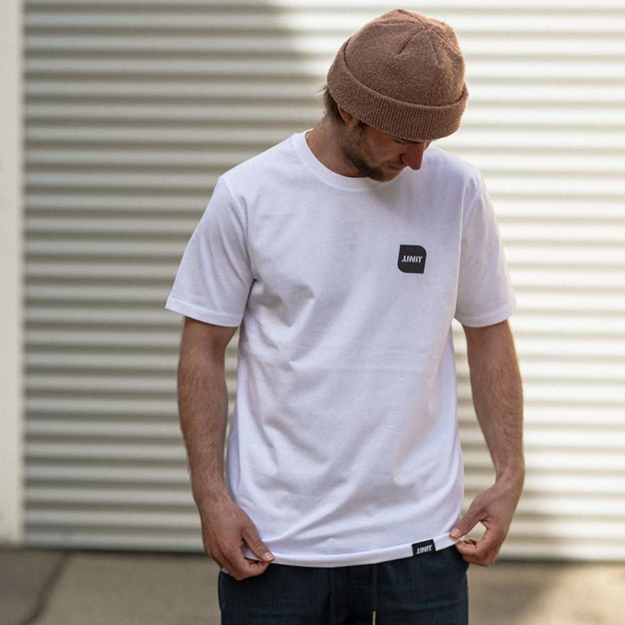 Badge Logo White Tee