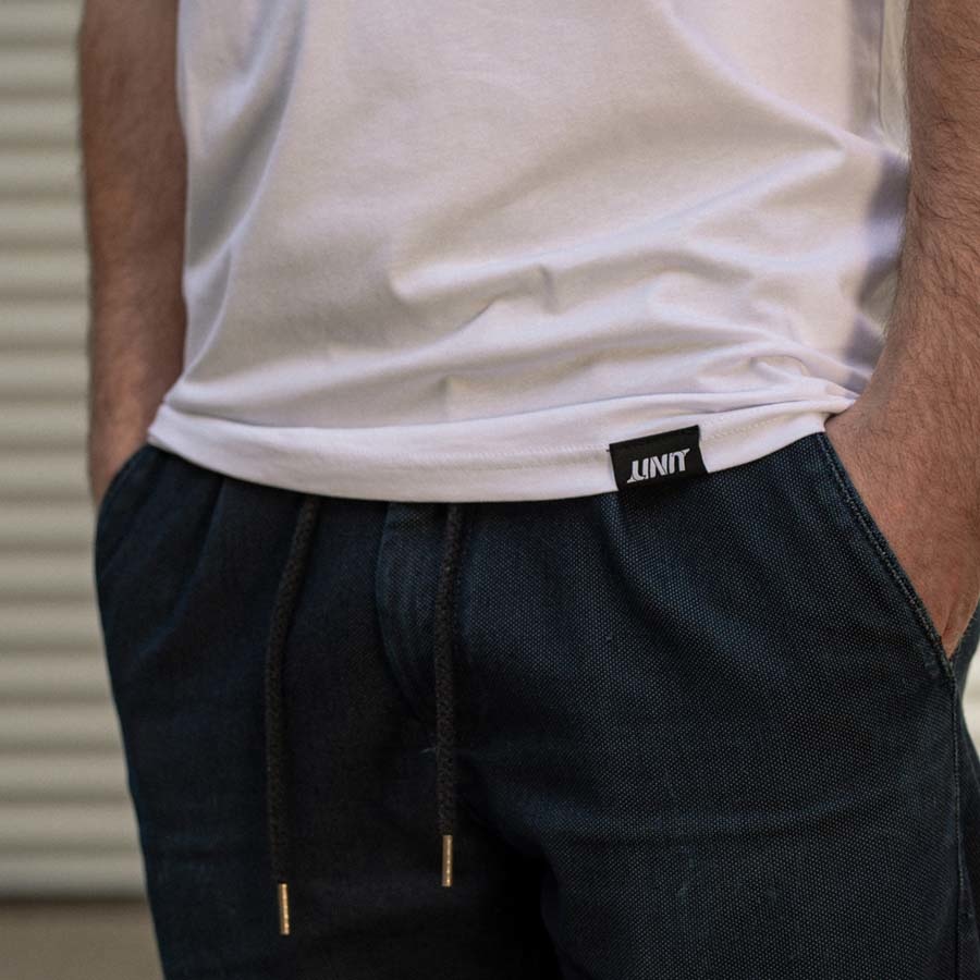 Badge Logo White Tee