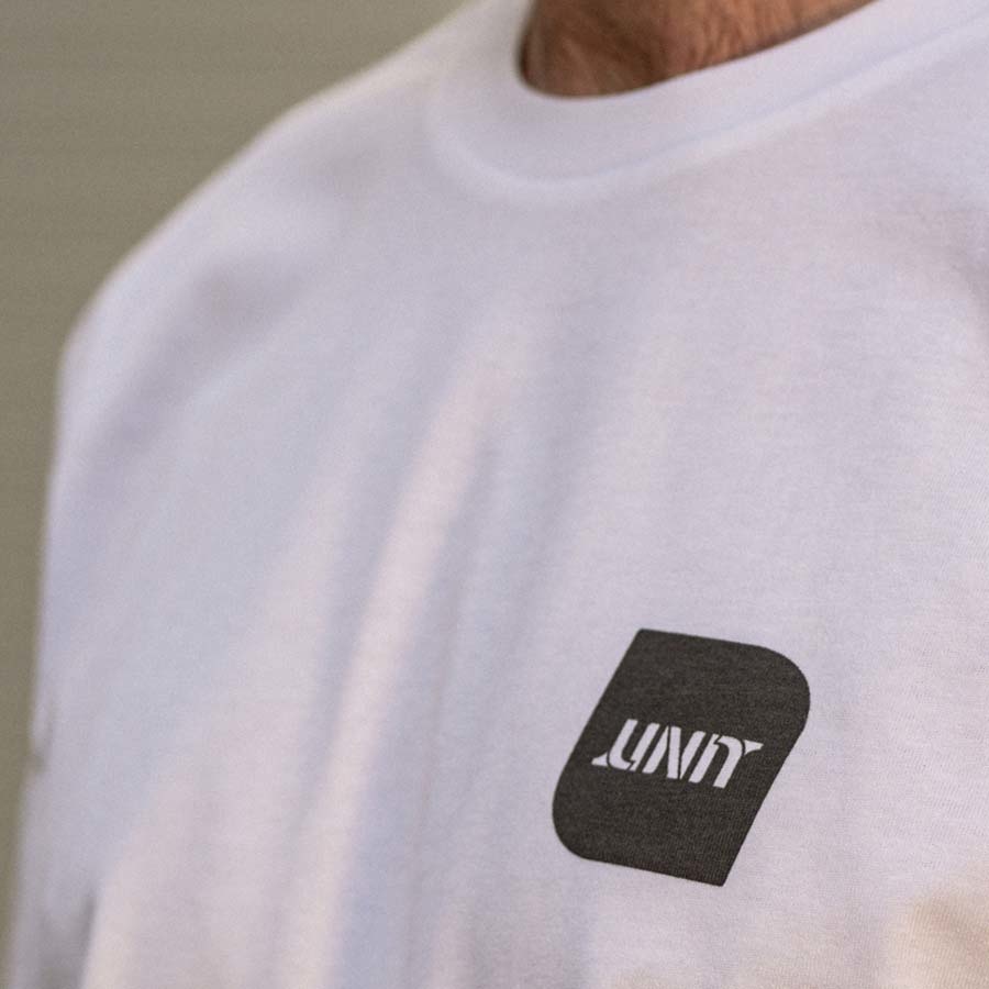 Badge Logo White Tee