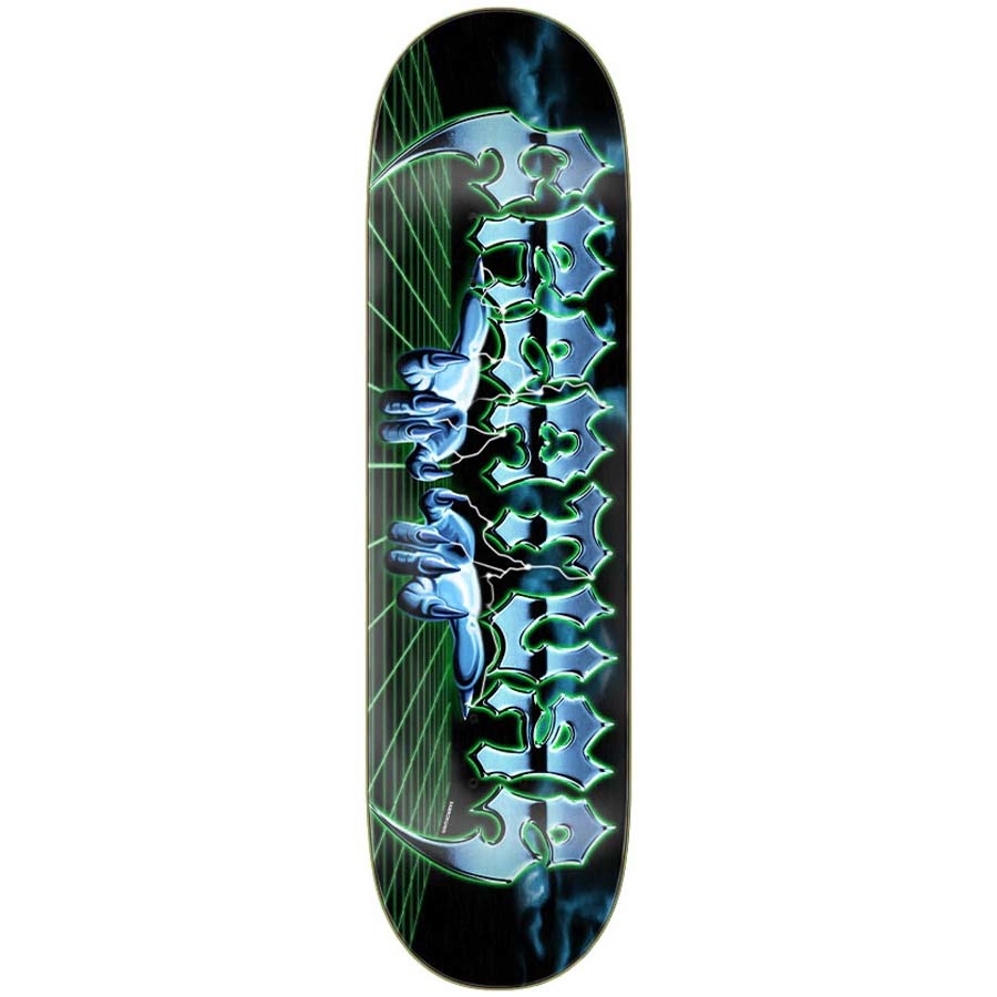 8.4" Claws Everslick Black Blue Skateboard Deck