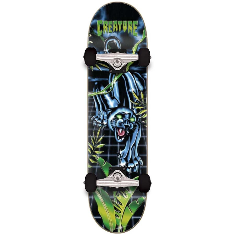 8" Prowler Full Sk8 Black Skateboard Complete