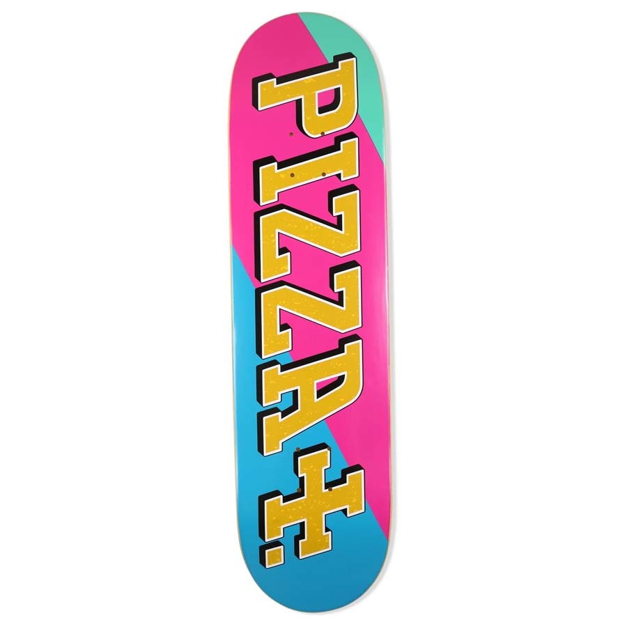 8.5" Pizla Blue Pink Skateboard Deck