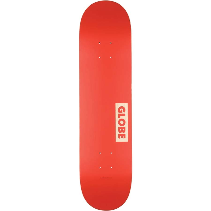 7.75" Goodstock Red Skateboard Deck