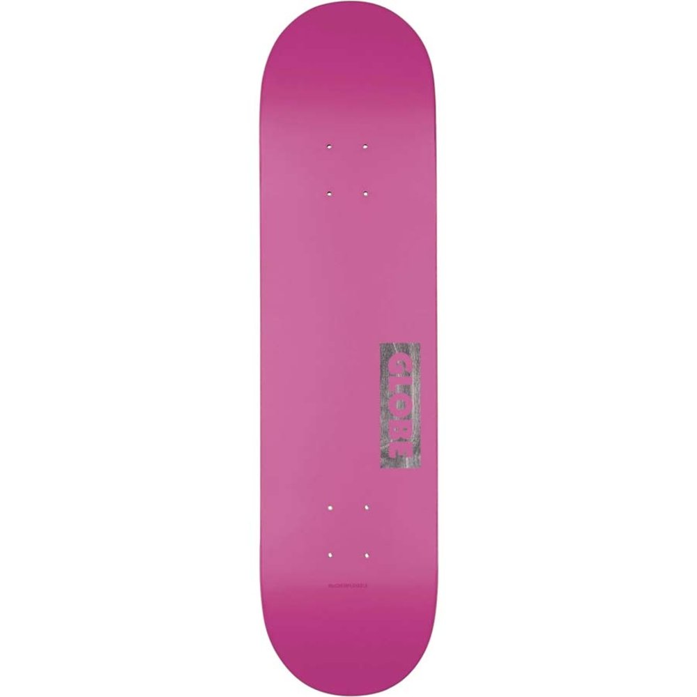 Globe 8.25" Goodstock Neon Purple Skateboard Deck