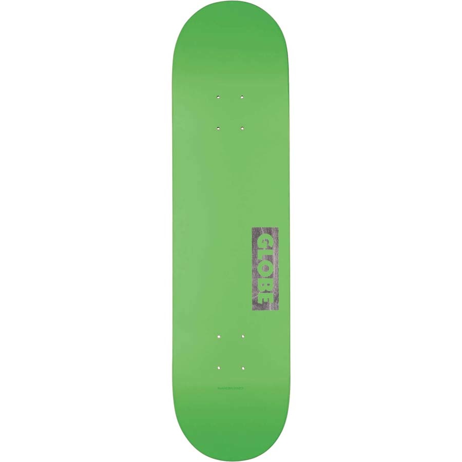 8.0" Goodstock Neon Green Skateboard Deck