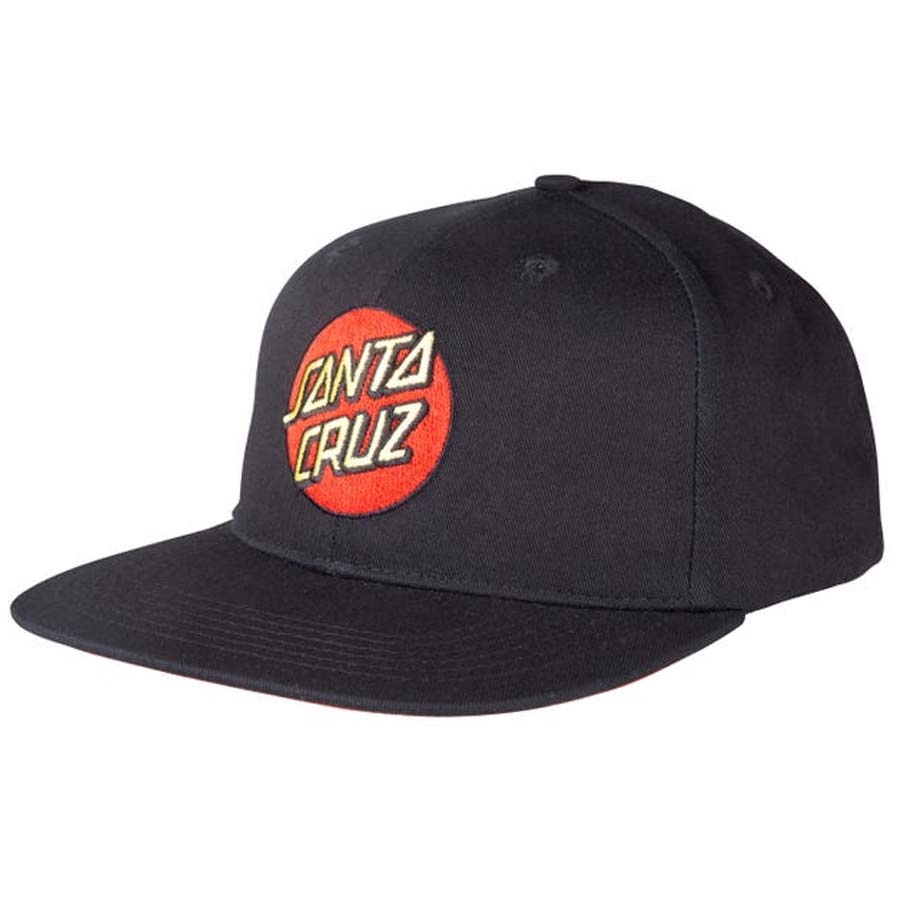 Cap Classic Dot Snapback Black OS Adult