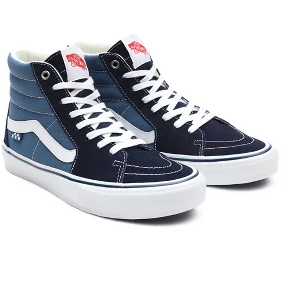 Skate Sk8-Hi Navy White SS22 Skate Shoe