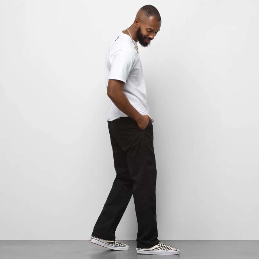 Range Relaxed Elastic Pants Black