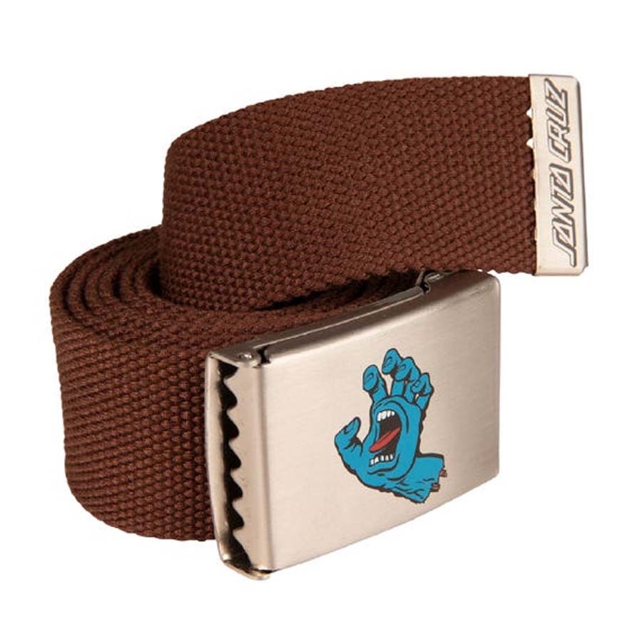 Screaming Mini Hand Sepia Adult Belt