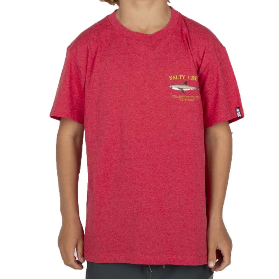 Bruce Boys SS Tee Read Htr