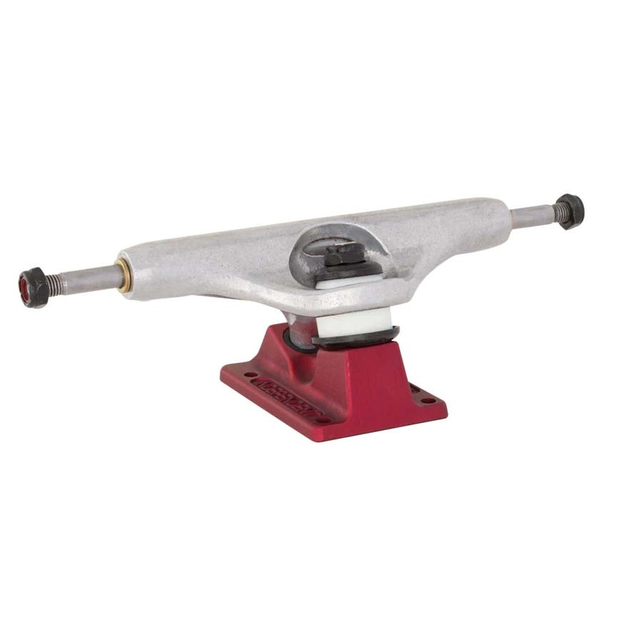 144 Stage 11 Hollow Delfino Trucks Silver Red