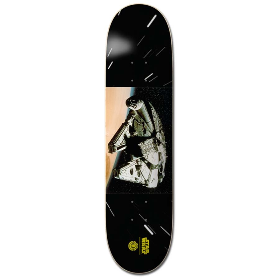 8.0" Star Wars Millennium Falcon Skateboard Deck