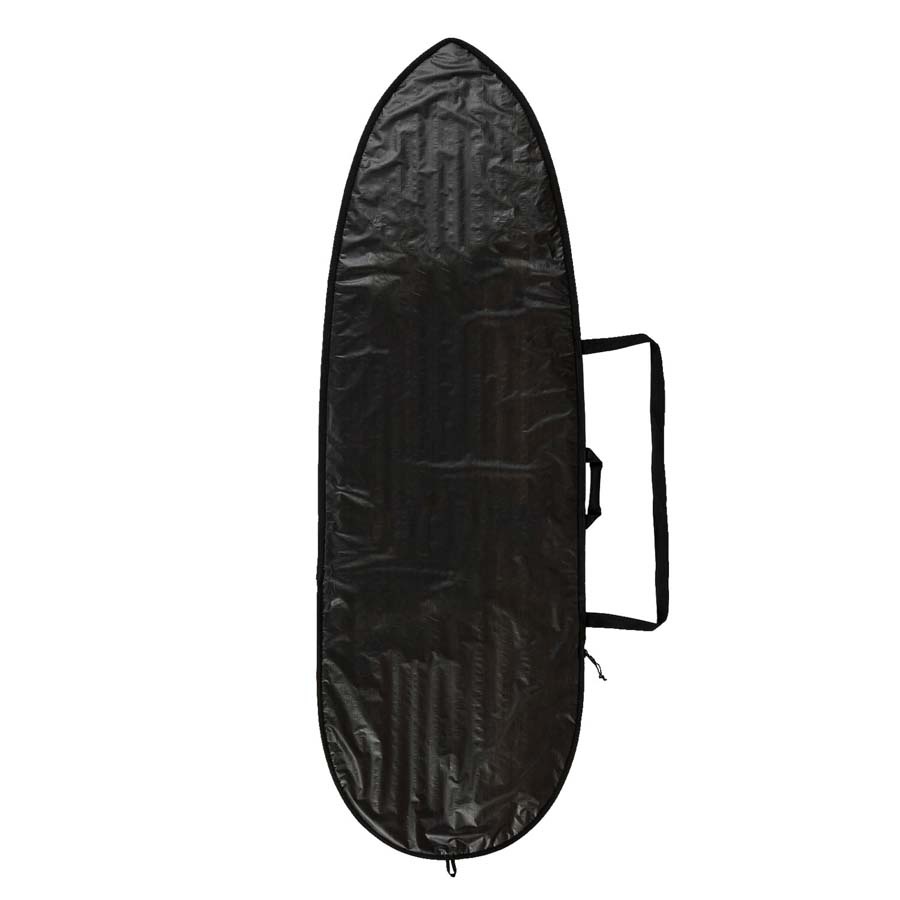 6'7" Fish Icon Lite Black Silver Surf Boardbag