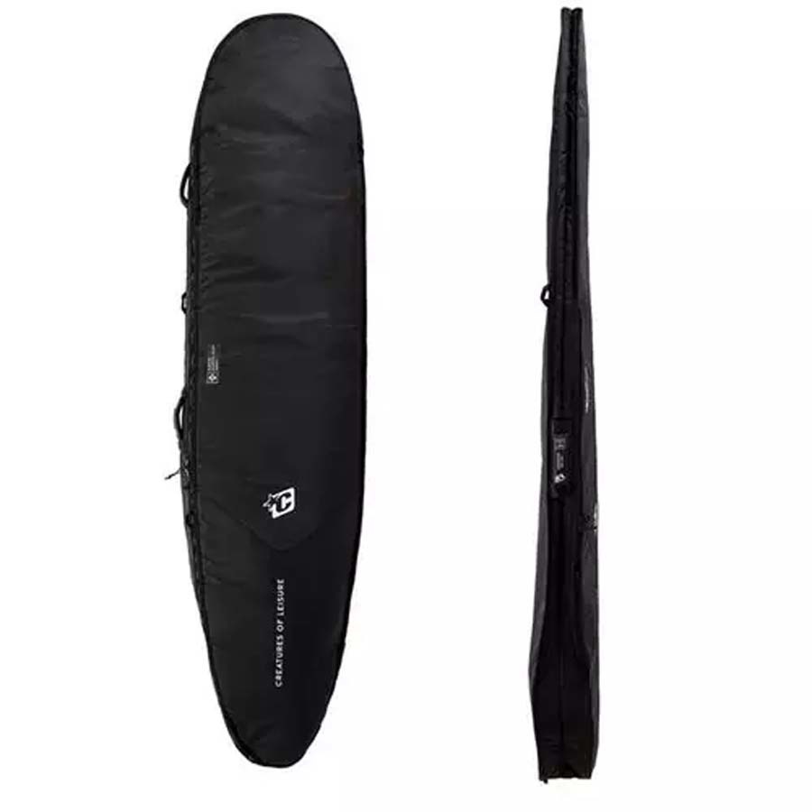 8'0" Longboard Reliance Black Surf Boardbag