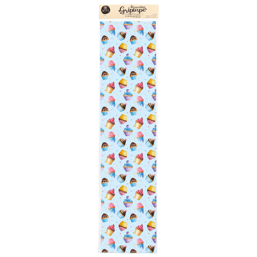 9" x 41.3" Cupkakes Longboard Griptape