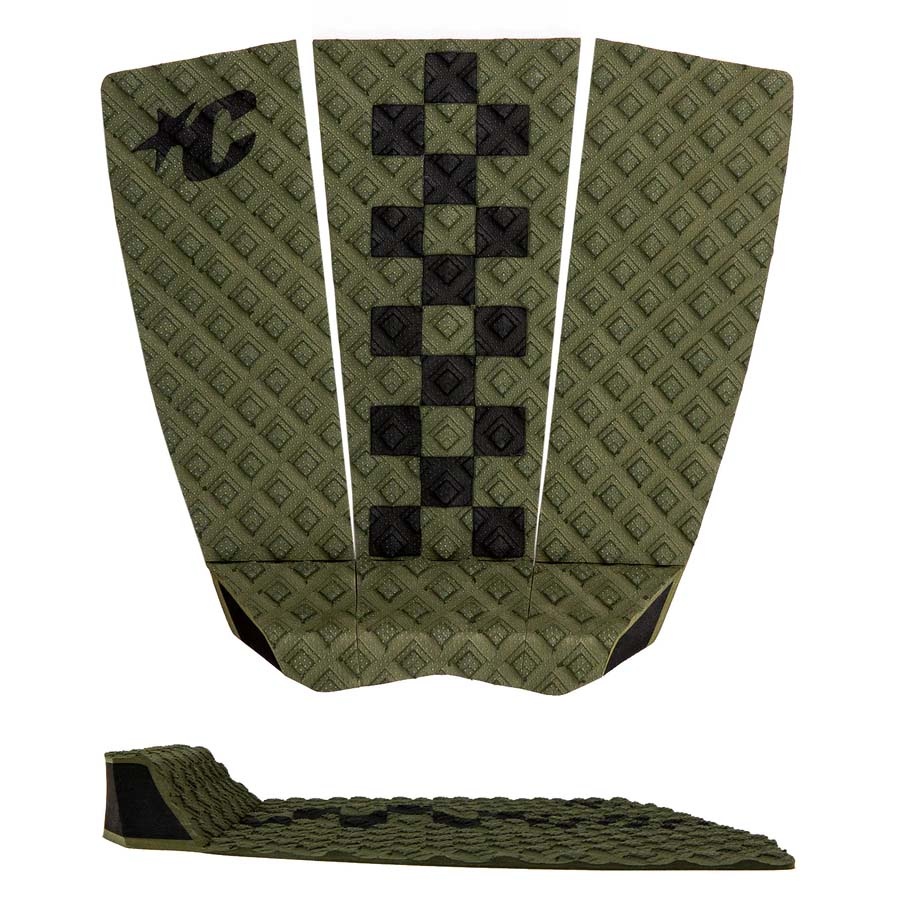 Jack Freestone Lite Dark Olive Black Chex Surf Traction Pad