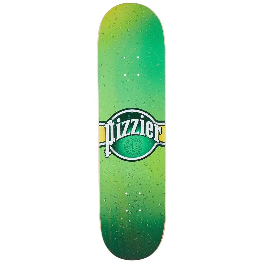 8" Pizzier Green Skateboard Deck 2022