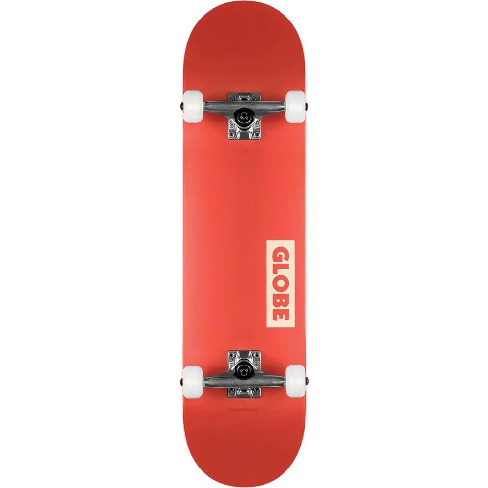 7.75" Goodstock Red Skateboard Complete