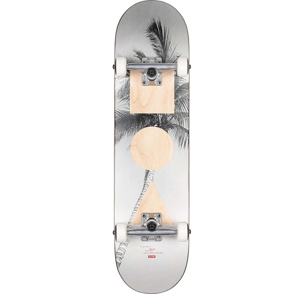 8" G1 Stack Lone Palm Skateboard Complete