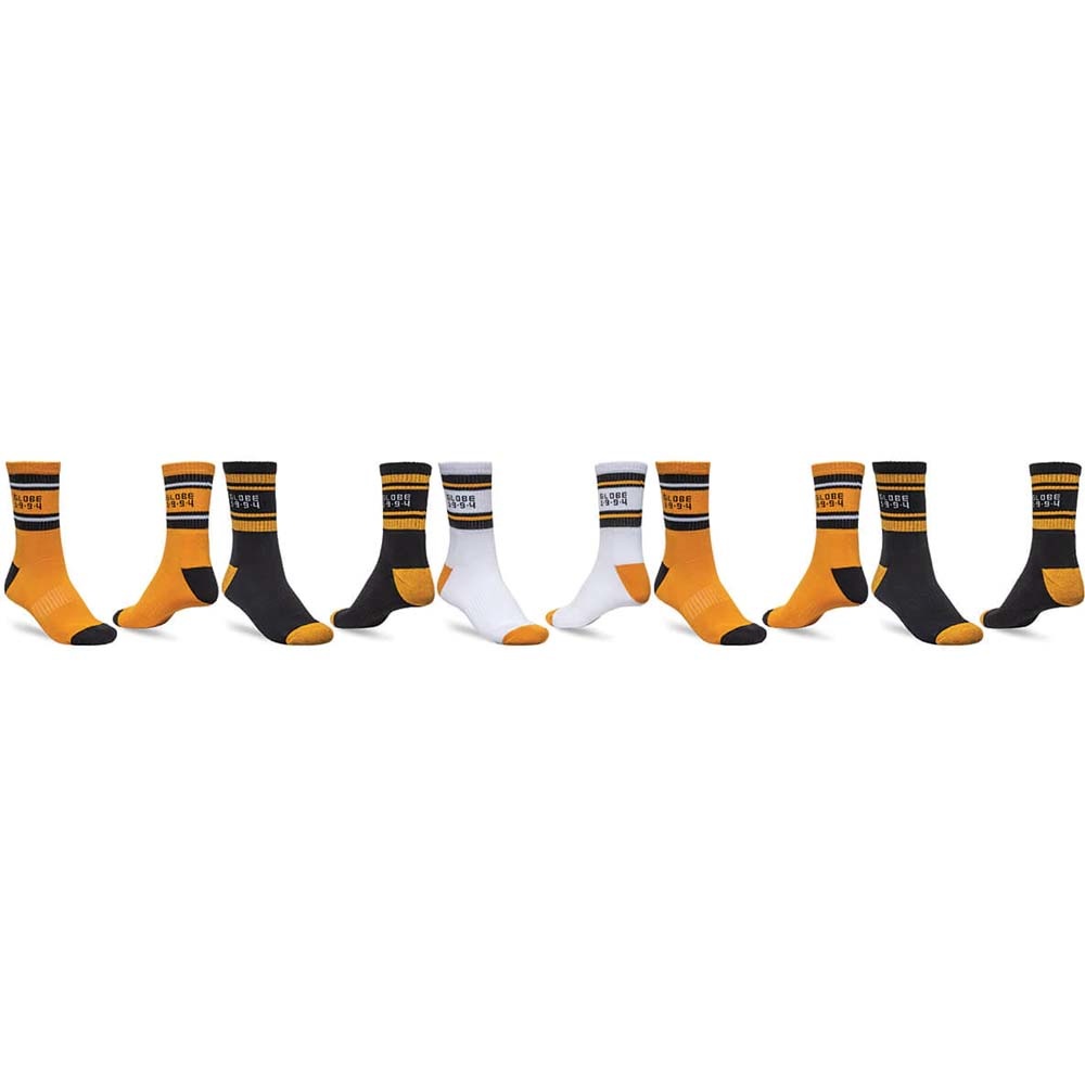 Bengal Crew Sock 5 PK Gold