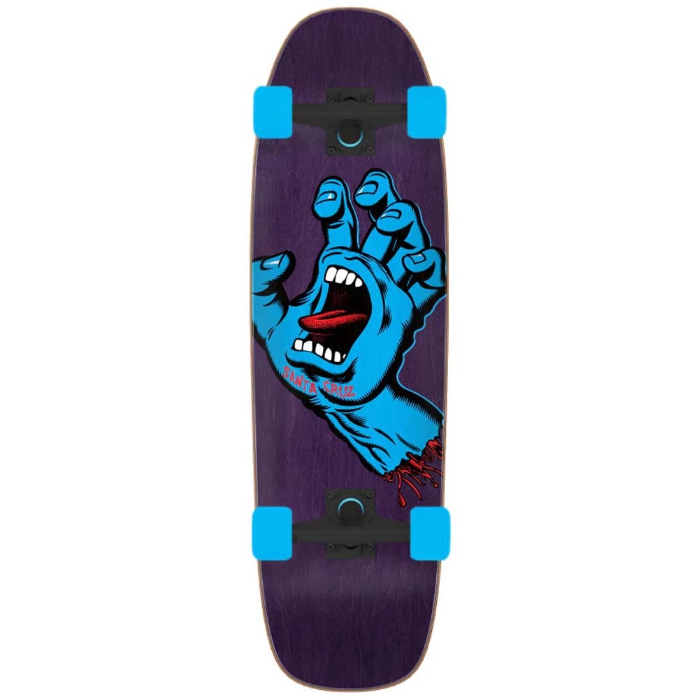 29.4" Screaming Hand Purple Street Cruiser Complete