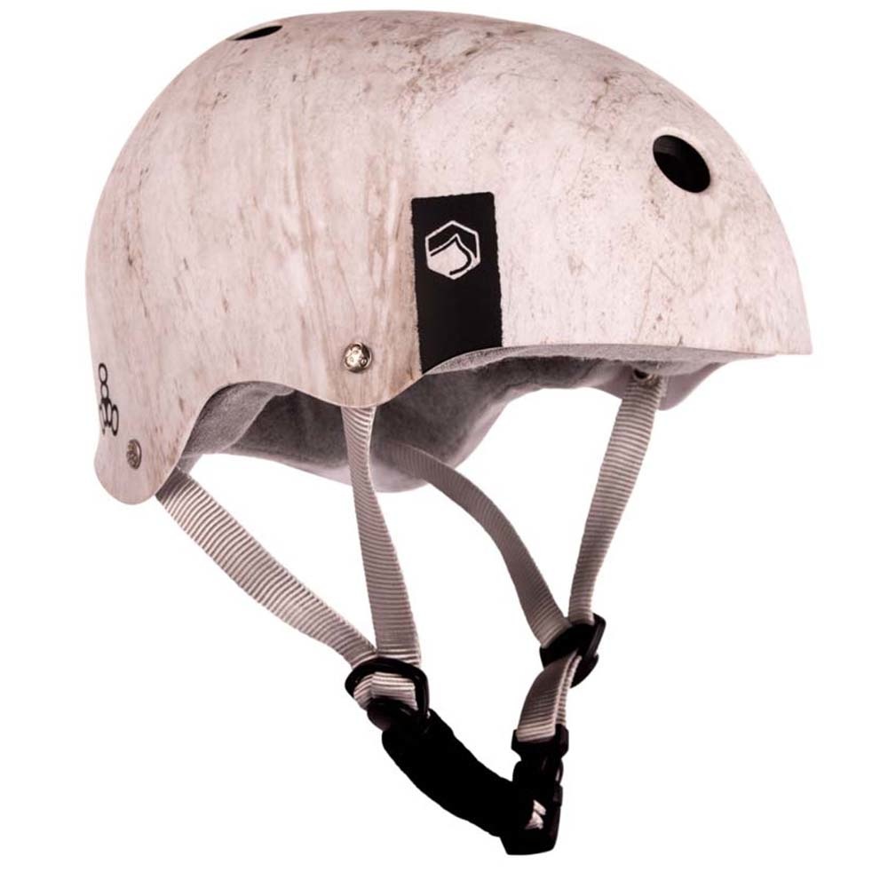 Helmet Flash Ce Cement W/Earflaps