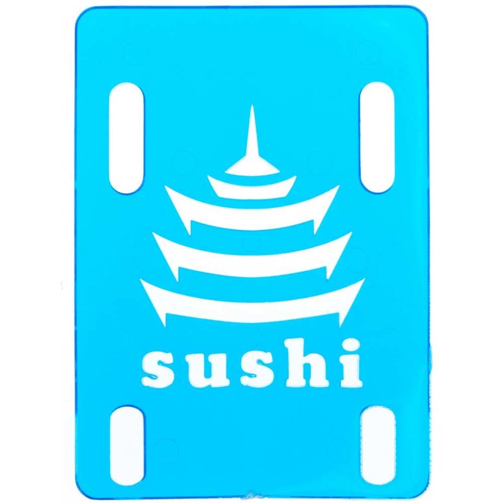1/8 inch Riser Pagoda Clear Blue Shockpads (set)