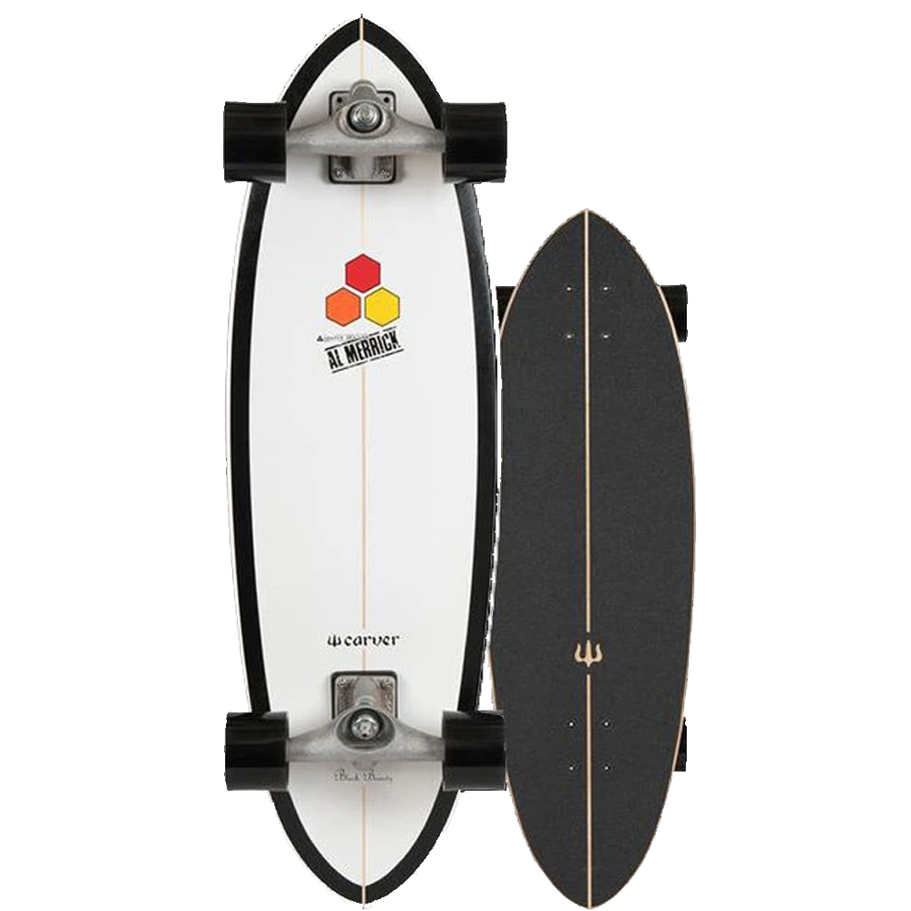 X Channel Islands 31.75" Black Beauty CX Surfskate Complete