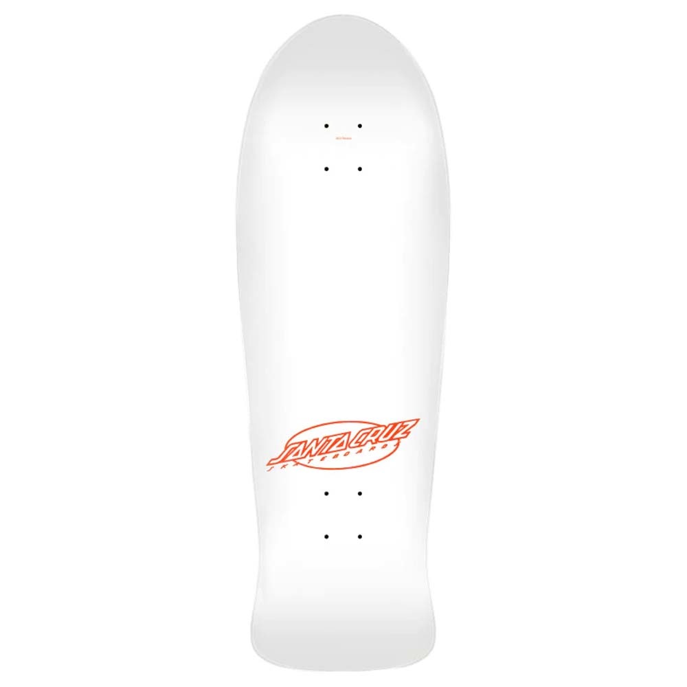 10.1" Meek OG Slasher Reissue White Skateboard Deck