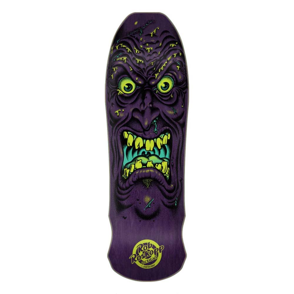 9.5" Roskopp Face Reissue Purple Skateboard Deck