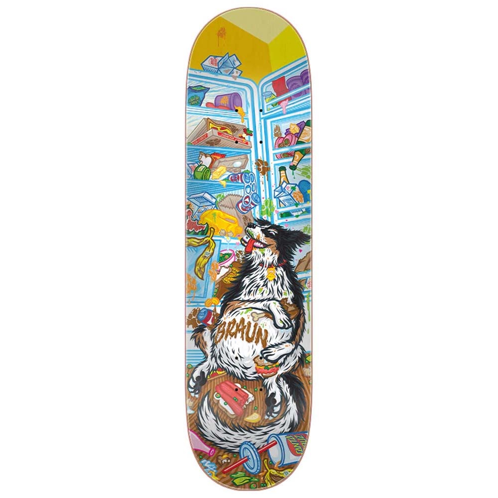 8.25" Braun Munchies Everslick Skateboard Deck