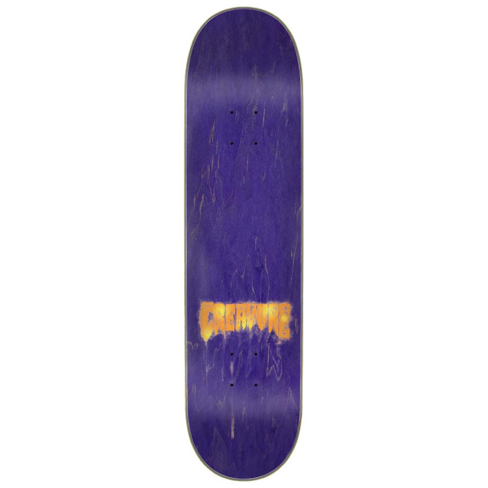 7.75" Erosion SM Black-Orange Skateboard Deck