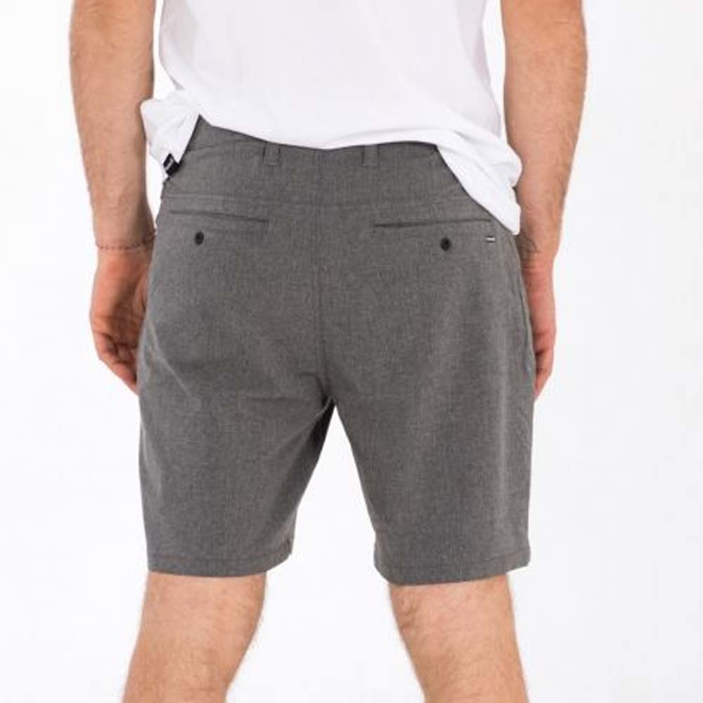 18' Phantom Black Heather Walkshort